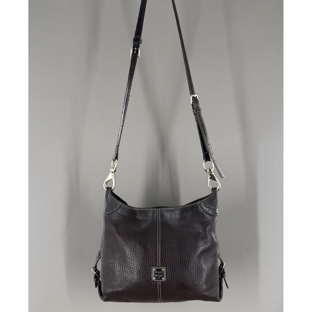 Dooney & Bourke Brownish/grey Crossbody Bag - Picture 3 of 9